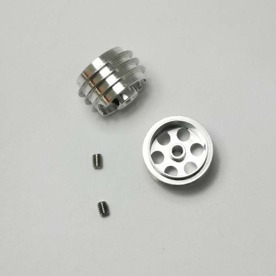 Alufelge Hinderachse Durchschnitt. 15,85×9,5 mm Dreifachschulter